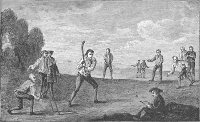A game of cricket