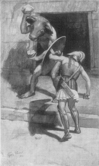 Theseus and the Minotaur.